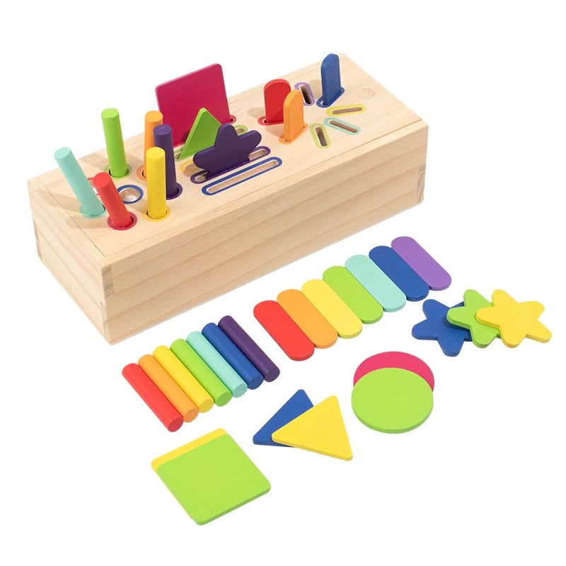 Montessori Geometric Solids Set