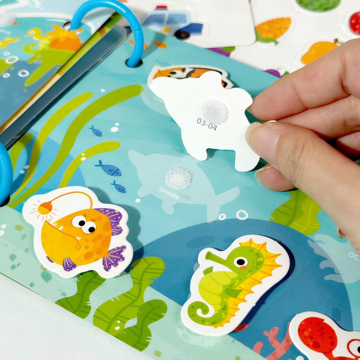 Dinosaur & Fruit Quiet Busy Book