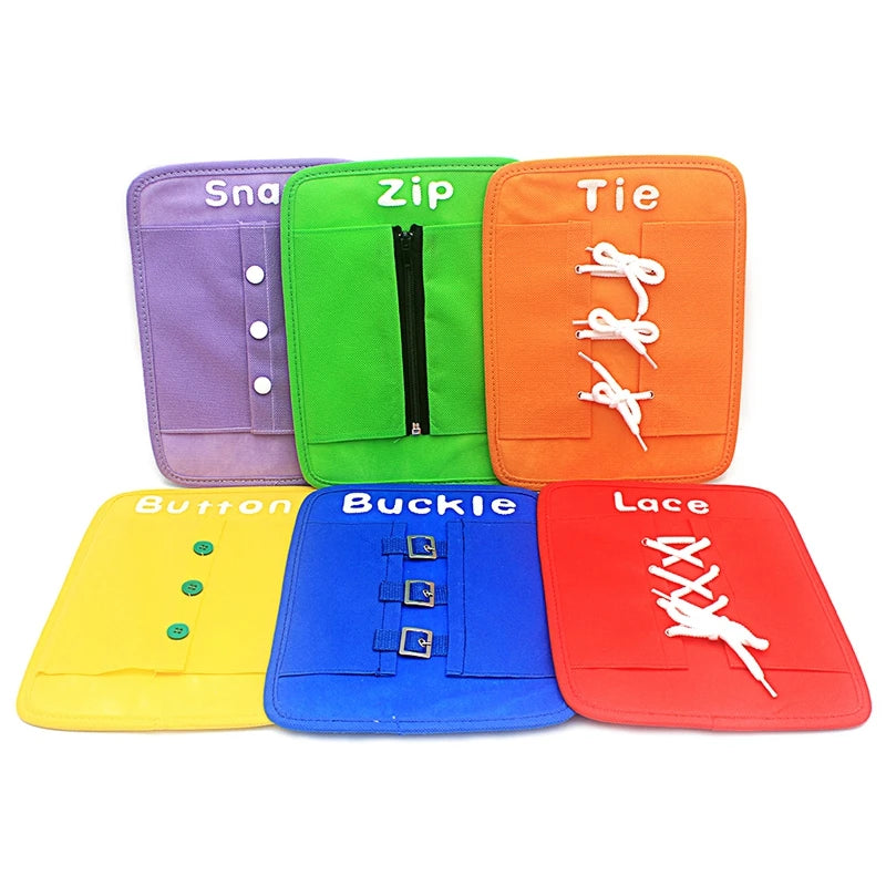 Montessori Dressing Frames (6-Piece)