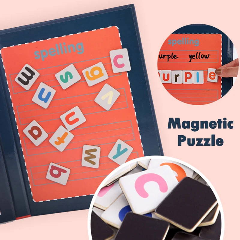 Montessori Magnetic Alphabet Spelling Cards