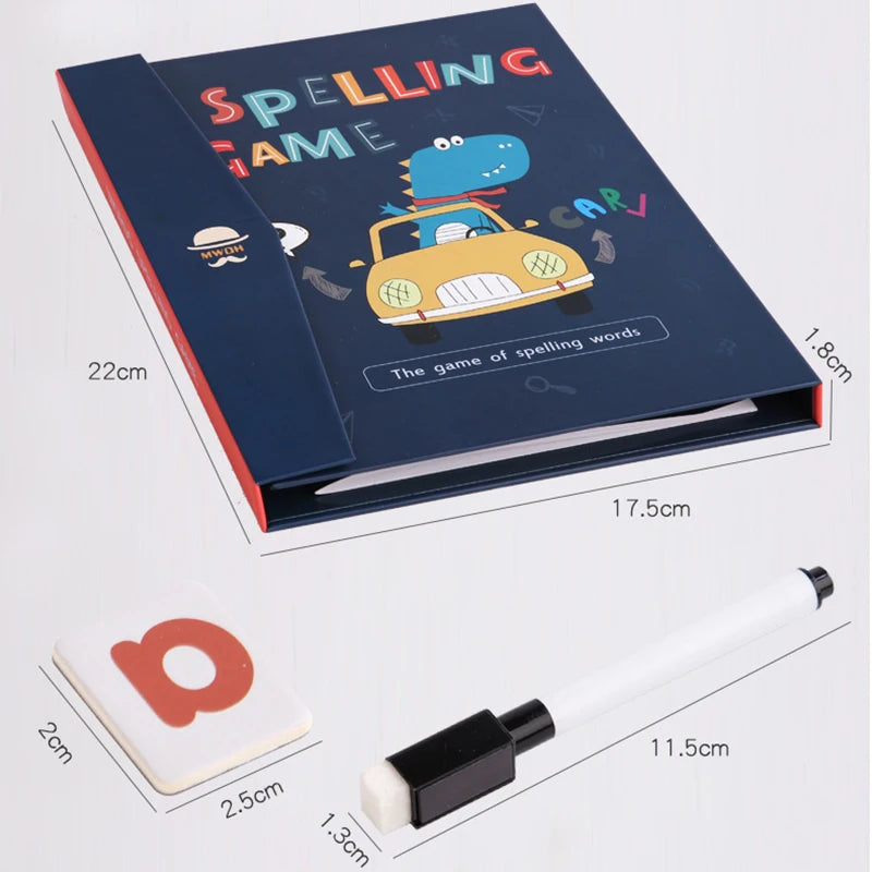 Montessori Magnetic Alphabet Spelling Cards