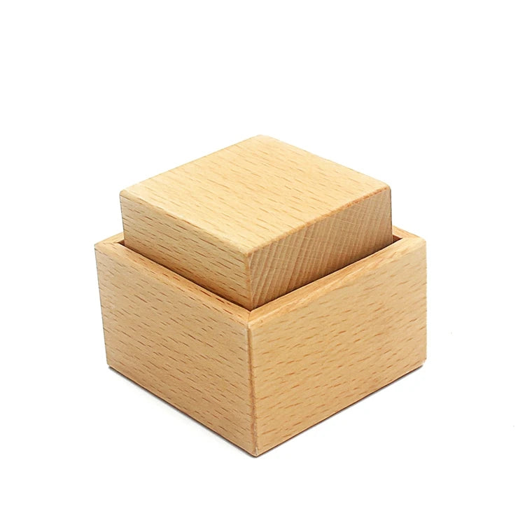 Montessori Wooden Grasping Rattle