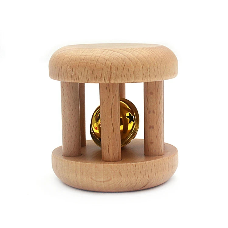 Montessori Wooden Grasping Rattle