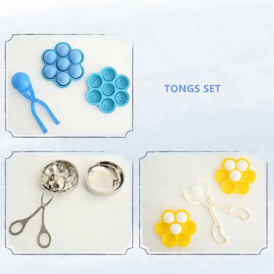 Montessori Tongs & Tweezers Set