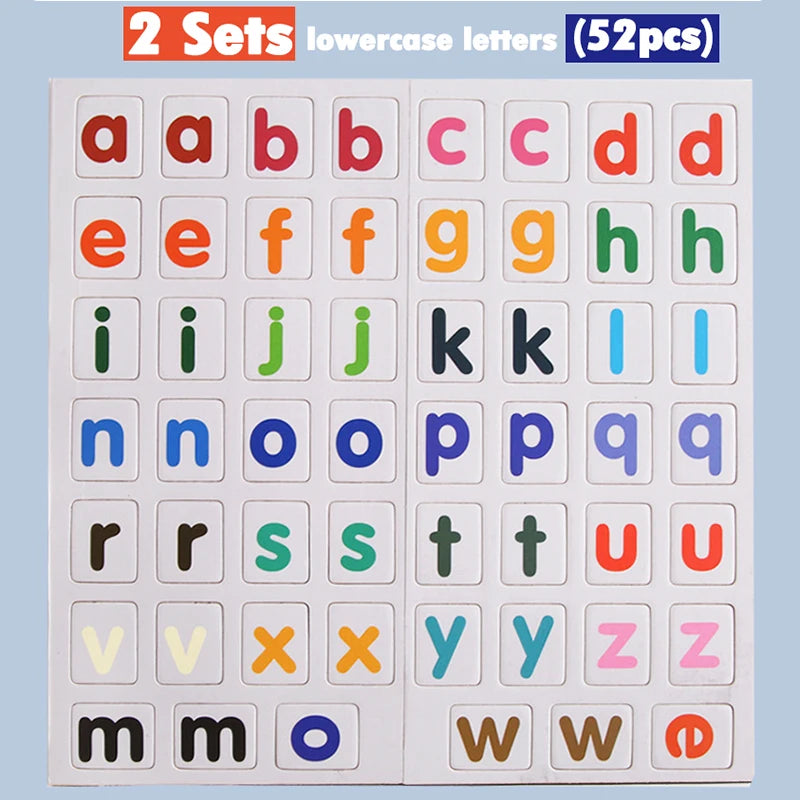 Montessori Magnetic Alphabet Spelling Cards