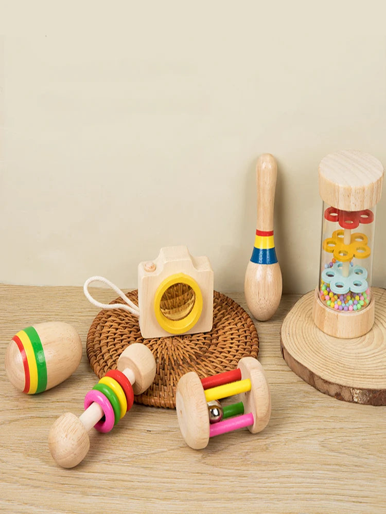 Baby Rattle & Xylophone Music Set (6-Piece)