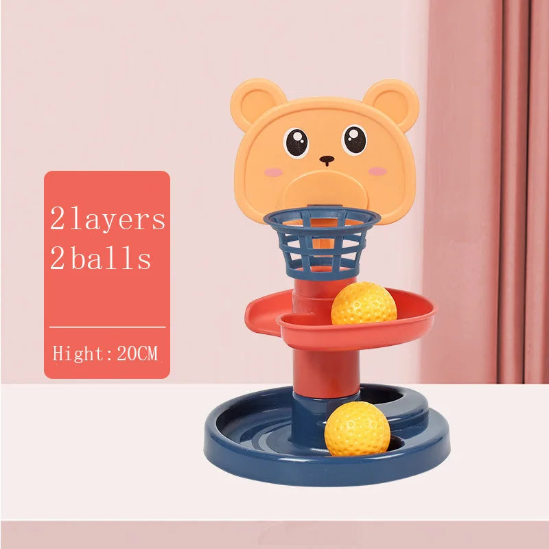 Montessori Rolling Ball & Stacking Set