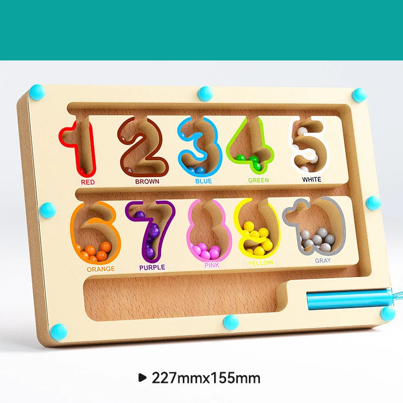 Montessori Magnetic Colour Maze