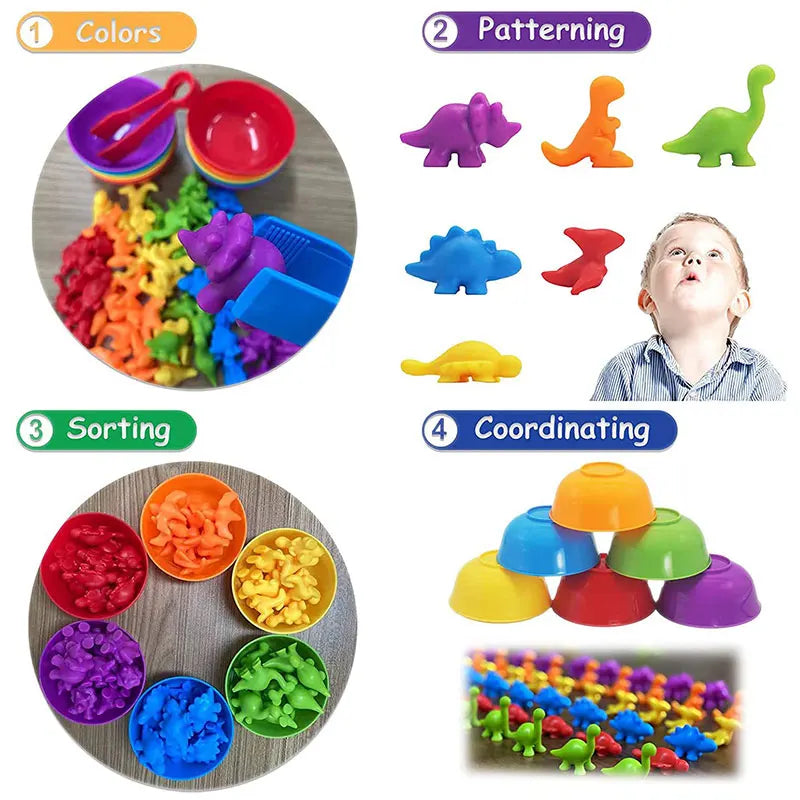 Montessori Animal Sorting & Counting Set