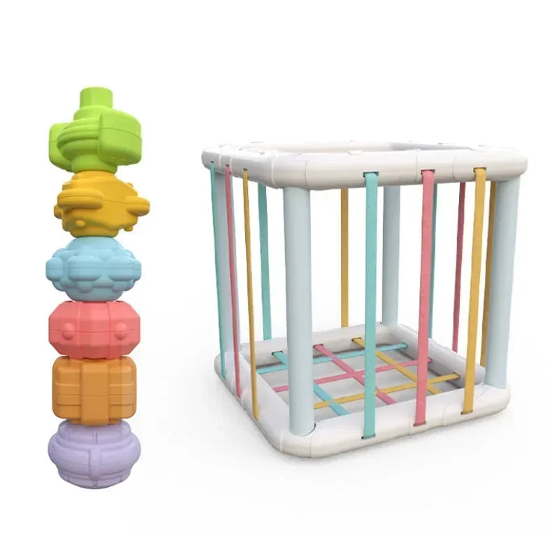 Montessori Sensory Sorting Blocks
