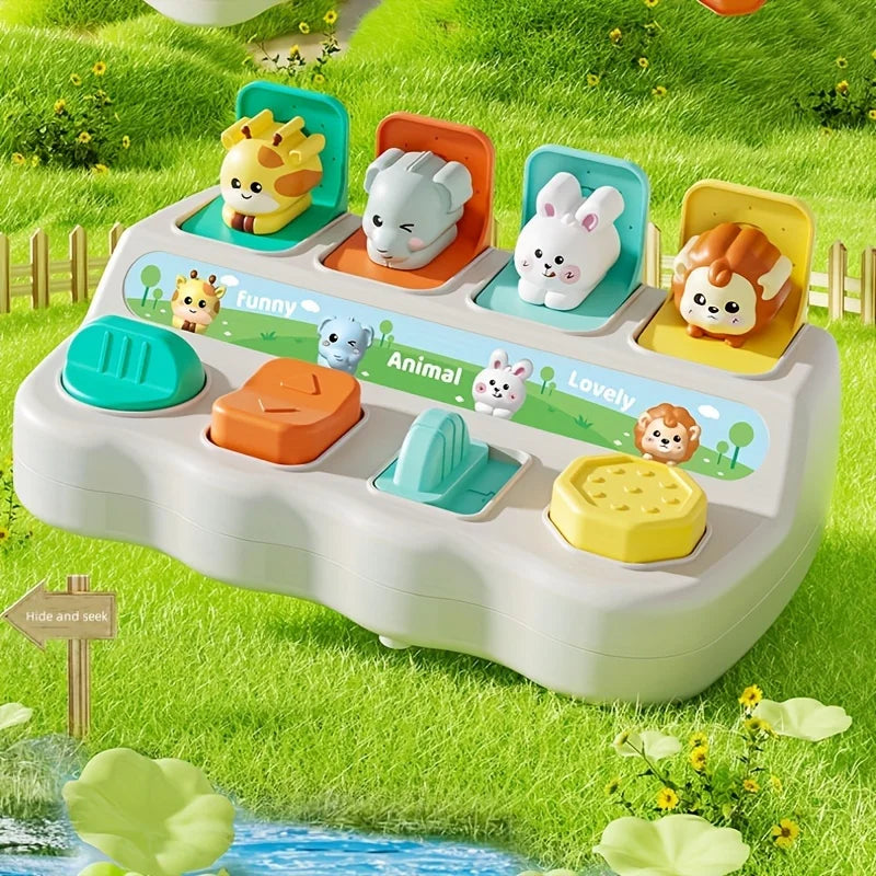 Montessori Pop-Up Animal Box