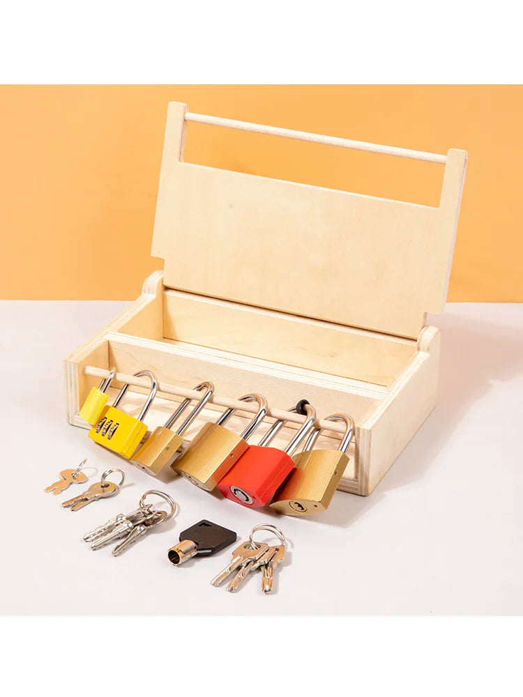 Montessori Little Locks Learning Set