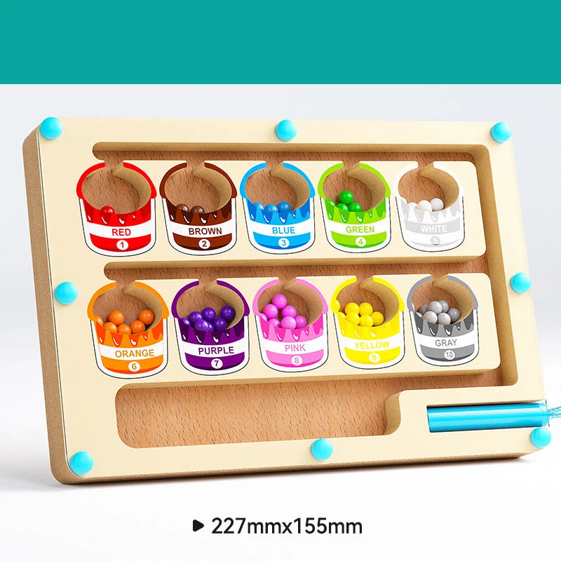 Montessori Magnetic Colour Maze
