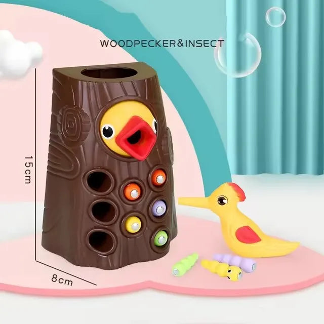 Montessori Catch the Worms Game