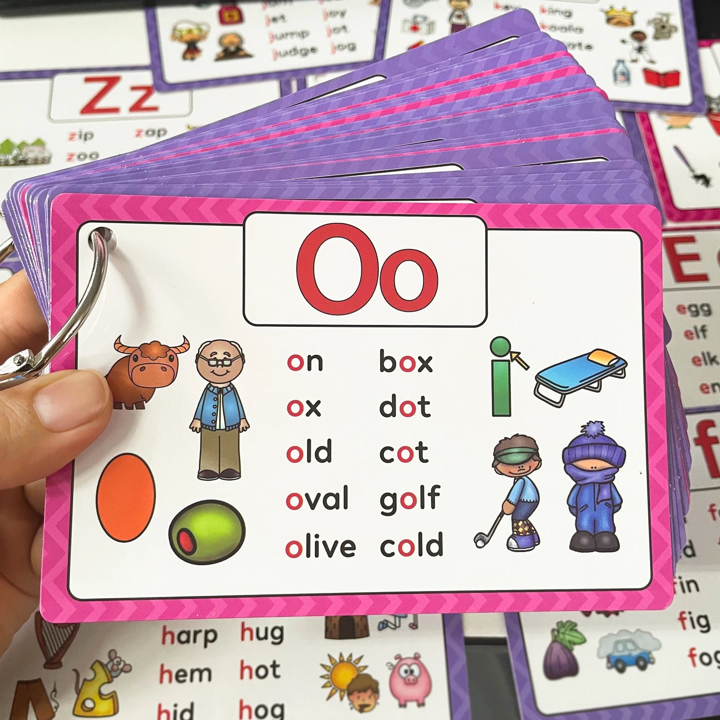 Montessori Alphabet Cards (A to Z)