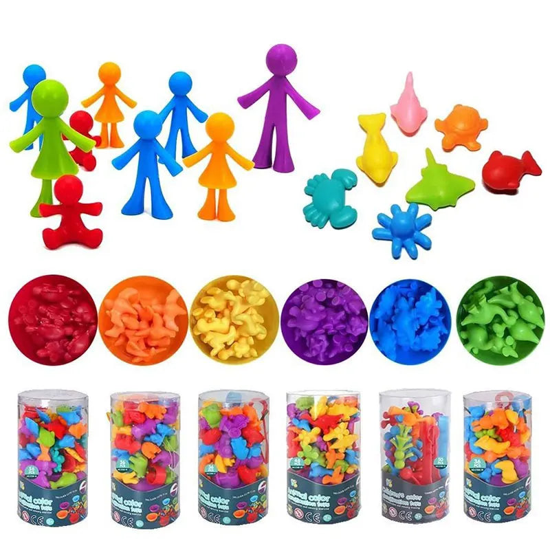 Montessori Animal Sorting & Counting Set