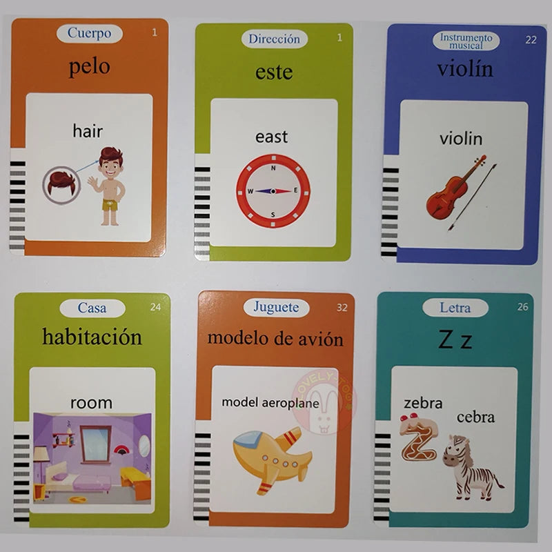Montessori Multilingual Story Flashcards