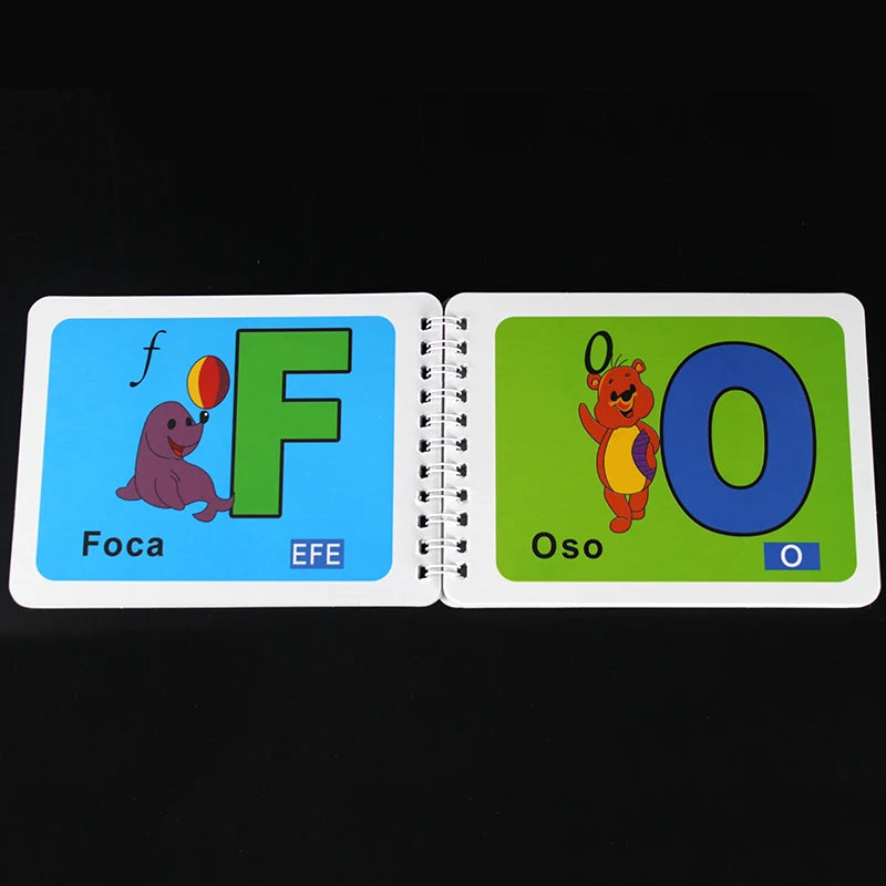 Montessori Spanish Alphabet Flashcards