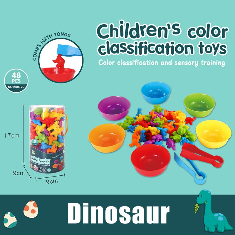 Montessori Animal Sorting & Counting Set