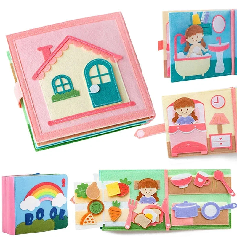 Montessori Toddler Busy Book