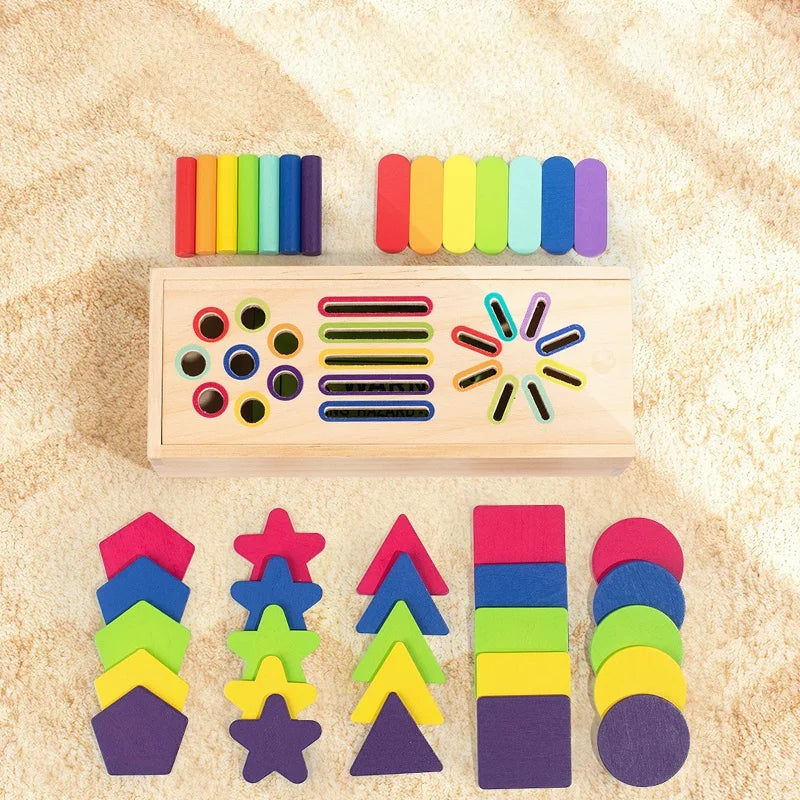 Montessori Geometric Solids Set