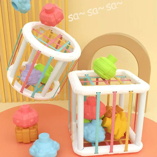 Montessori Sensory Sorting Blocks
