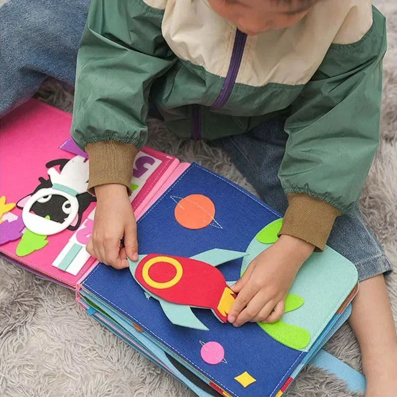 Montessori Toddler Busy Book