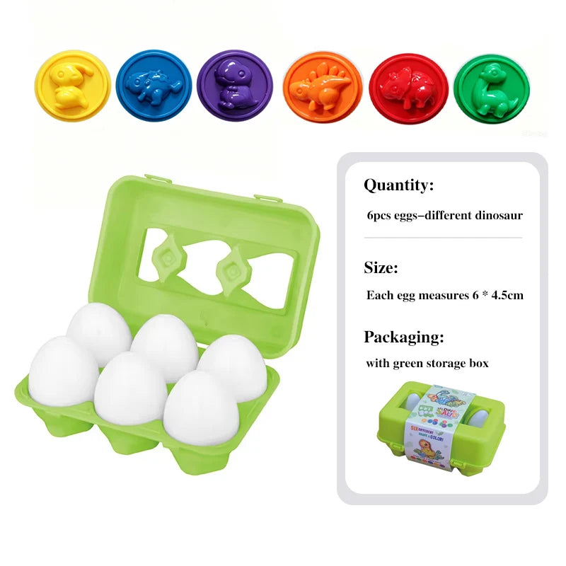 Montessori Shape-Match Eggs