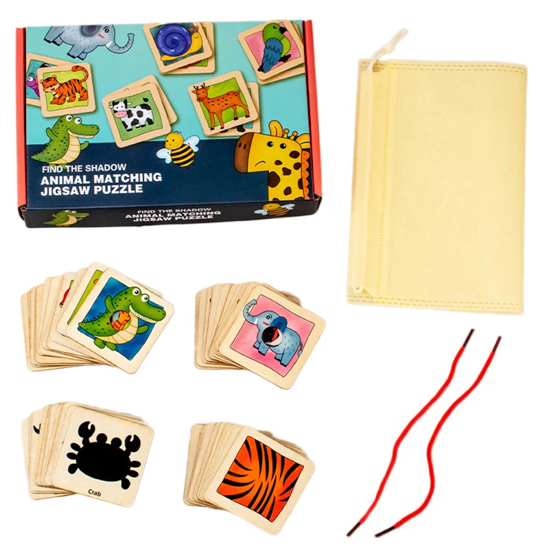 Montessori Shadow Matching Puzzle