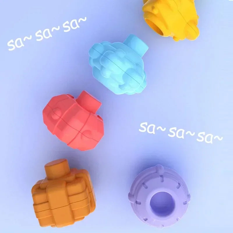 Montessori Sensory Sorting Blocks