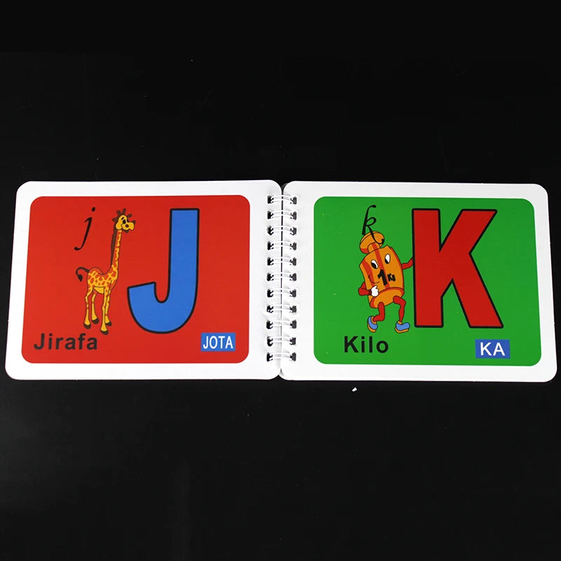 Montessori Spanish Alphabet Flashcards