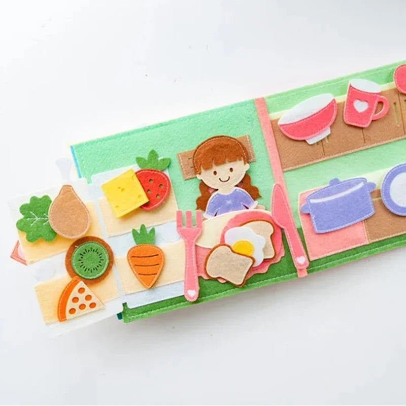 Montessori Toddler Busy Book