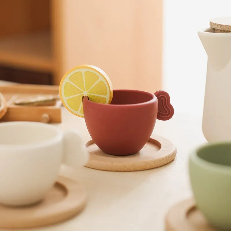 Wooden Afternoon Tea Play Set