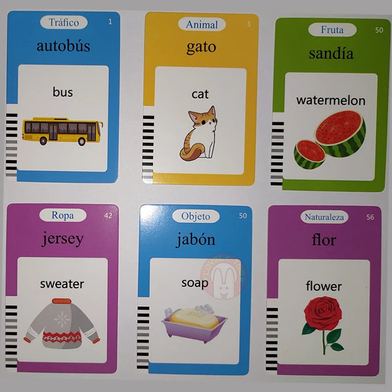 Montessori Multilingual Story Flashcards