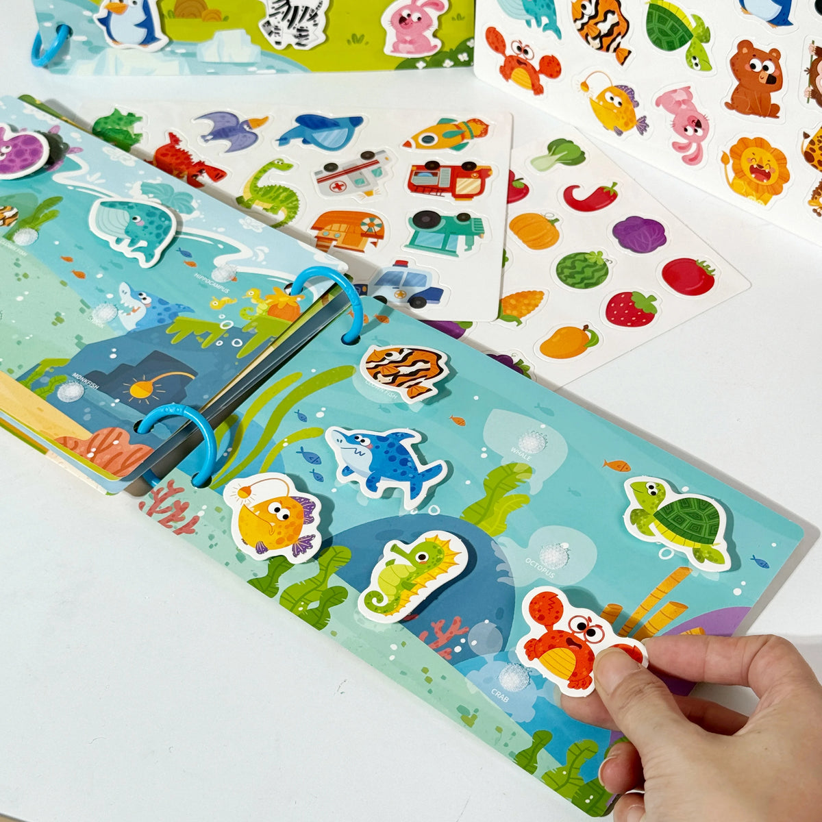 Dinosaur & Fruit Quiet Busy Book