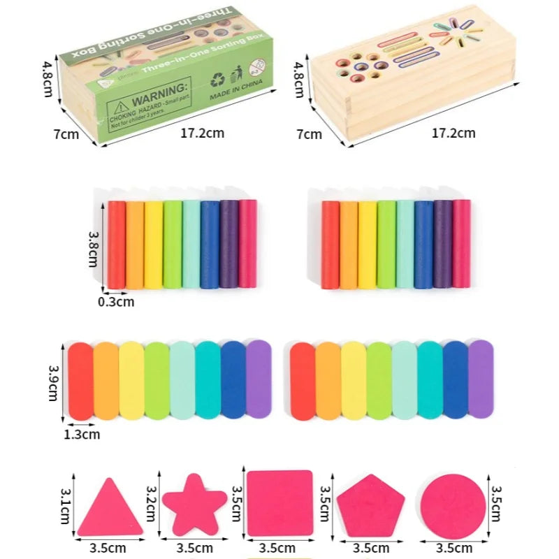 Montessori Geometric Solids Set