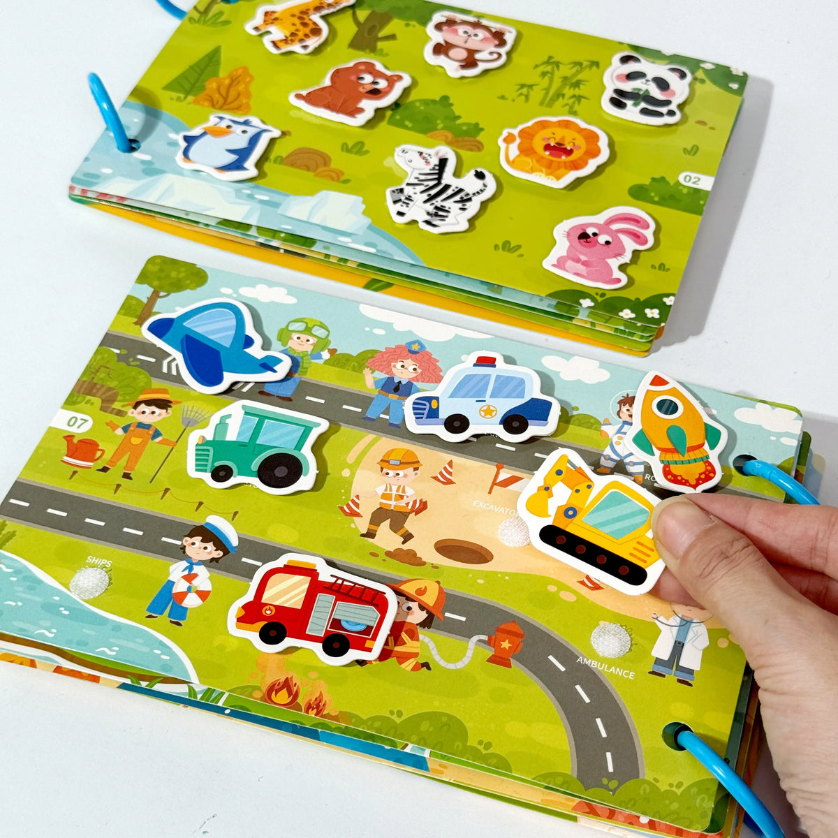 Dinosaur & Fruit Quiet Busy Book