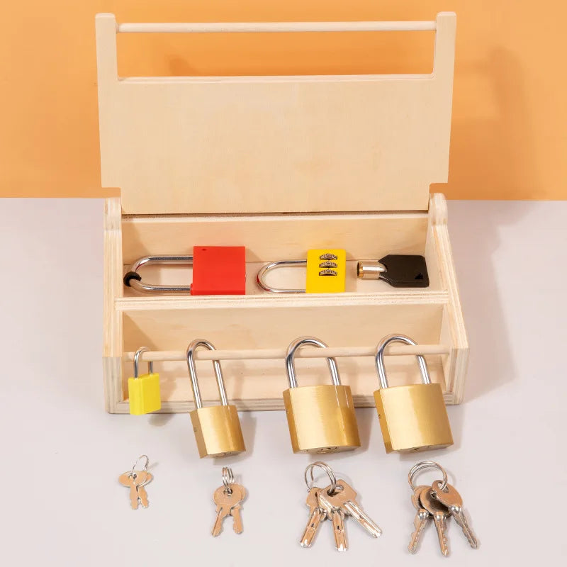 Montessori Little Locks Learning Set