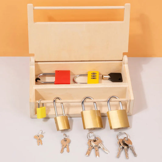 Montessori Little Locks Learning Set