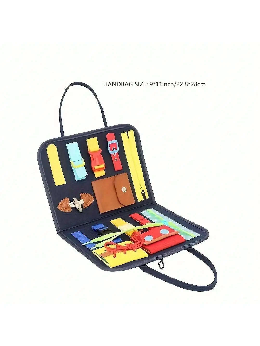 Montessori Travel Busy Board: Fine Motor