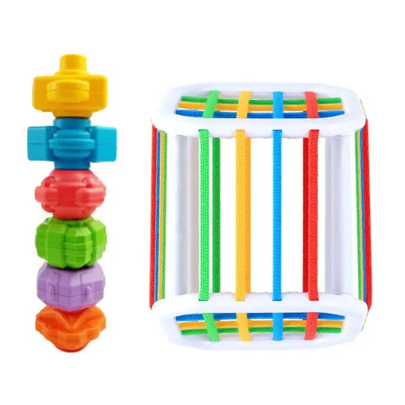 Montessori Sensory Sorting Blocks