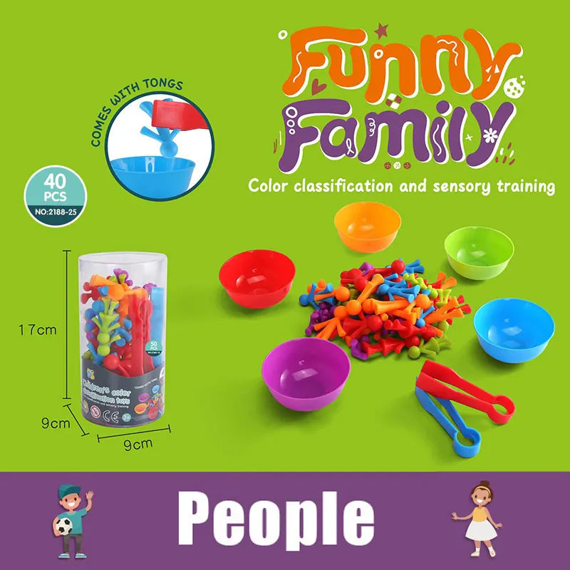 Montessori Animal Sorting & Counting Set