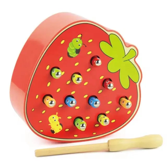 Montessori Catch the Worms Game