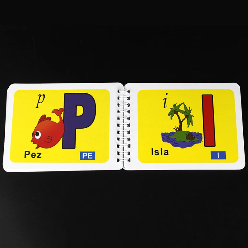 Montessori Spanish Alphabet Flashcards