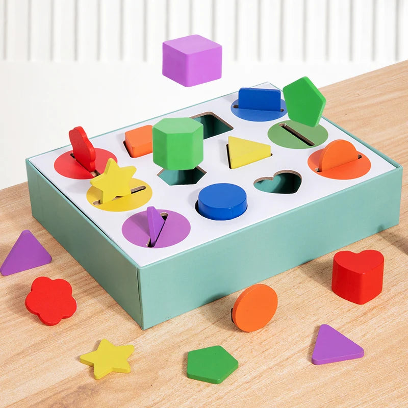 Montessori Geometric Solids Set