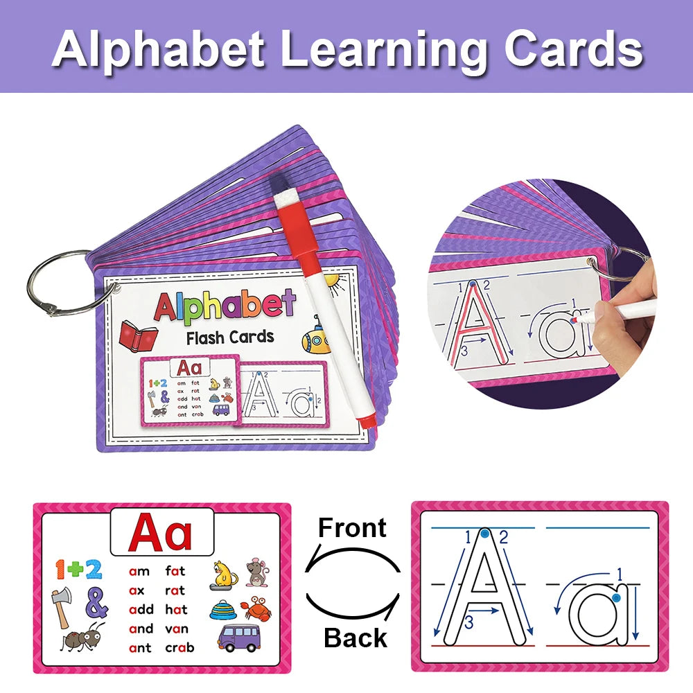 Montessori Alphabet Cards (A to Z)