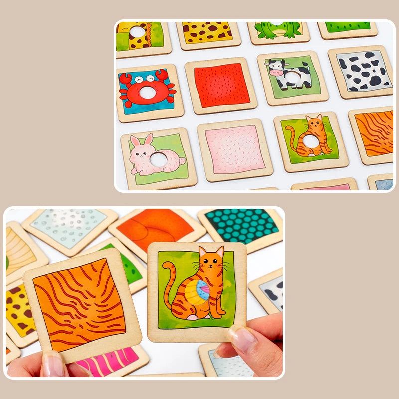 Montessori Shadow Matching Puzzle