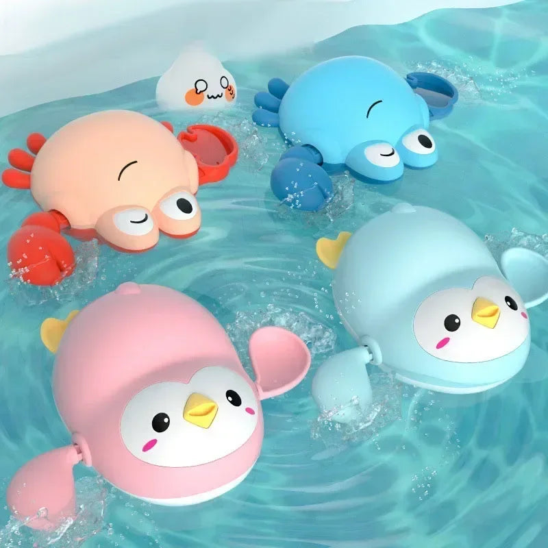 Wind-Up Swimming Bath Animals