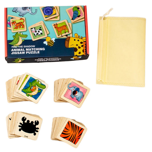 Montessori Shadow Matching Puzzle