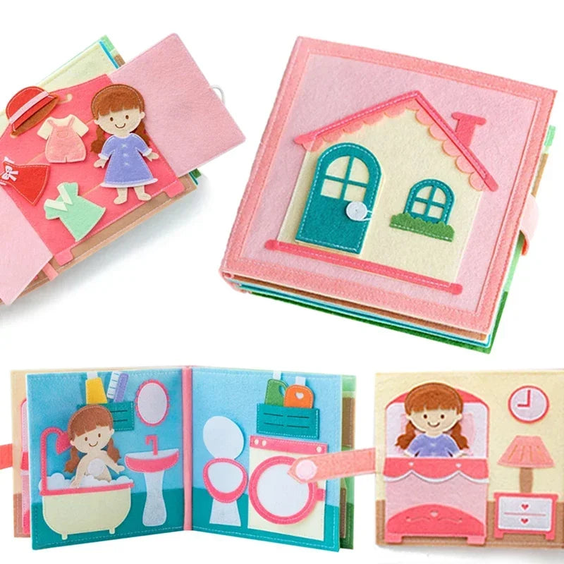 Montessori Toddler Busy Book
